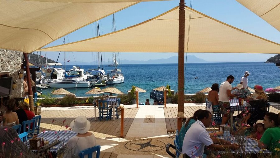Perfect location-view from the restaurant