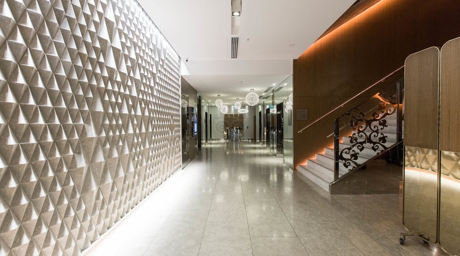Entrance at the Sheraton Melbourne Hotel