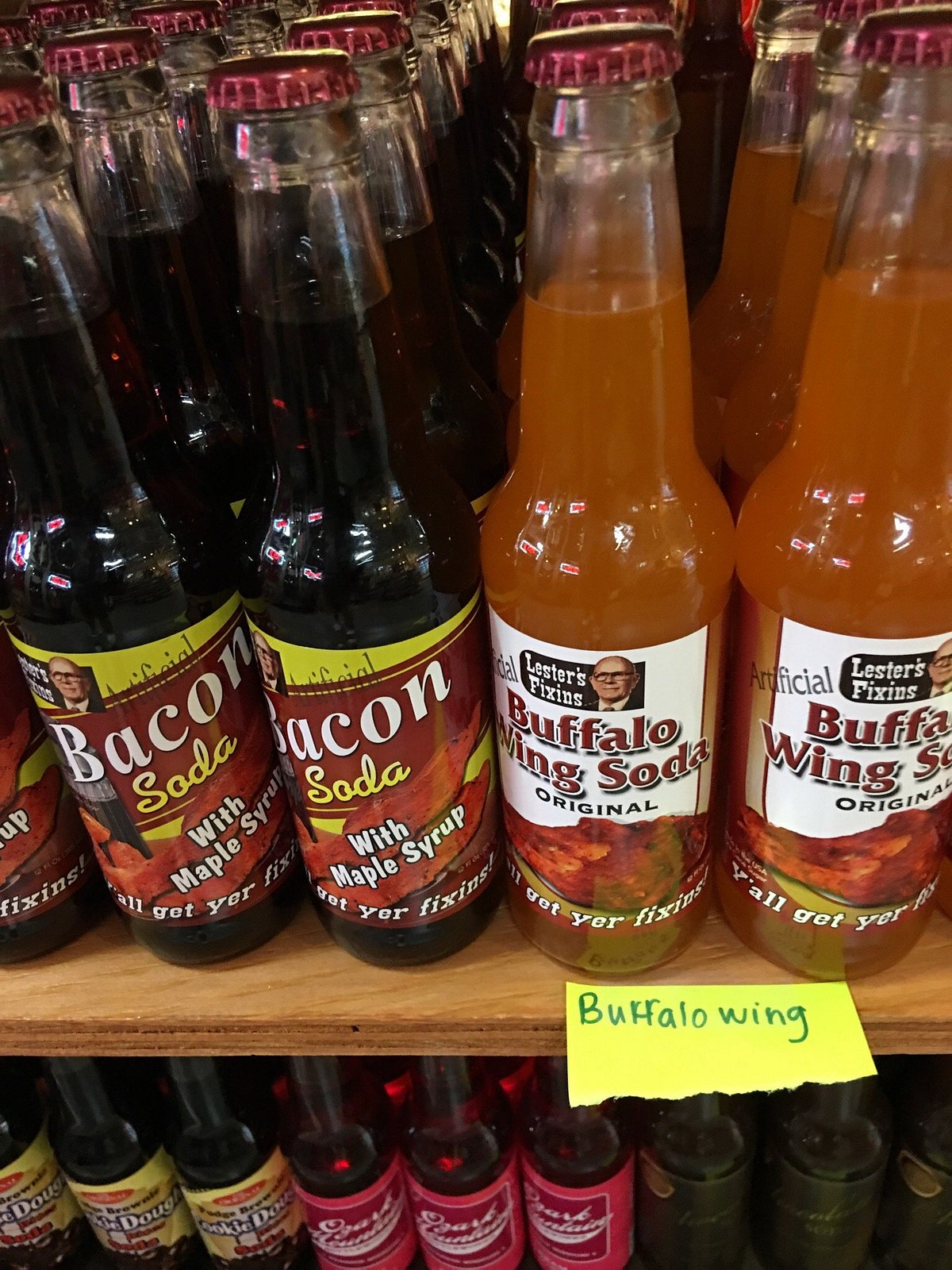 Lester's Fixins: Ranch Dressing Soda & Bacon Soda with Maple Syrup