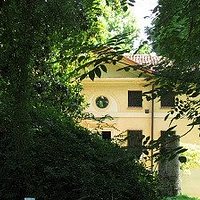 La villa ottocentesca sull'isola Boschina
