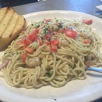 Shrimp Pesto Linguine