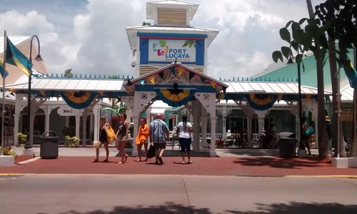 Entrance to Port Lucaya Marketplace