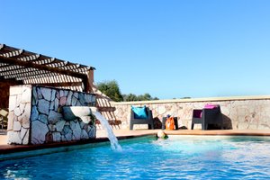 Piscina e praia