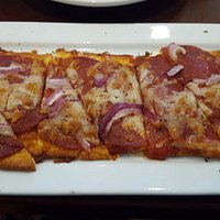 Pepperoni Pizza Flat Bread Pizza
