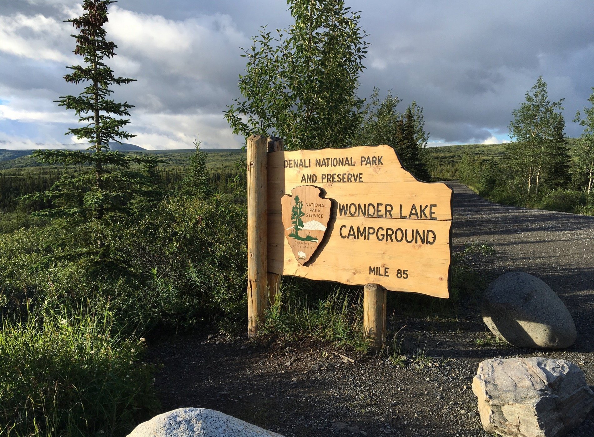 Wonder Lake Campground by null