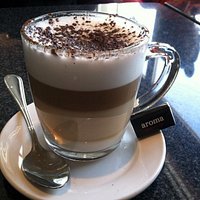 Best coffee comes w /chocolate