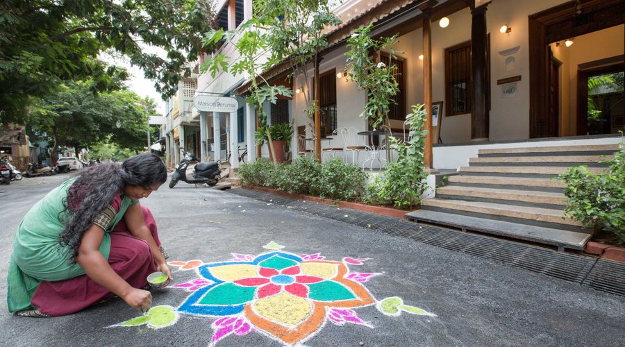 The Tamil Quarter of Puducherry is a place where cultures not only met, but melted. And gave bir