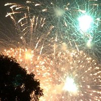 シティ・ホールの近くの公園から撮影