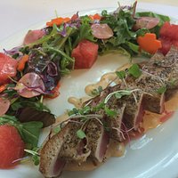 I'm one of the chefs at the Niger reef and these are some of our plates that i had the pleasure