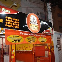 Pizzas saborosas, sem demora de entrega, custo benefício bom