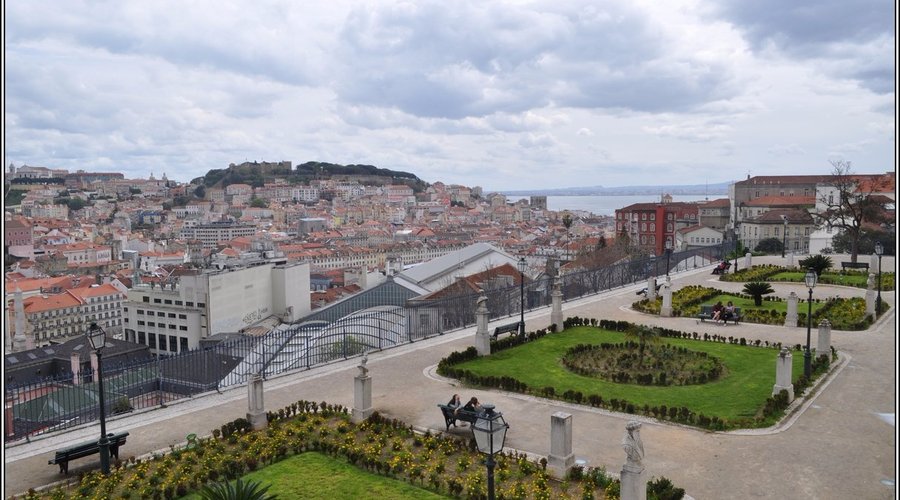 Сад Sao Pedro de Alcantara