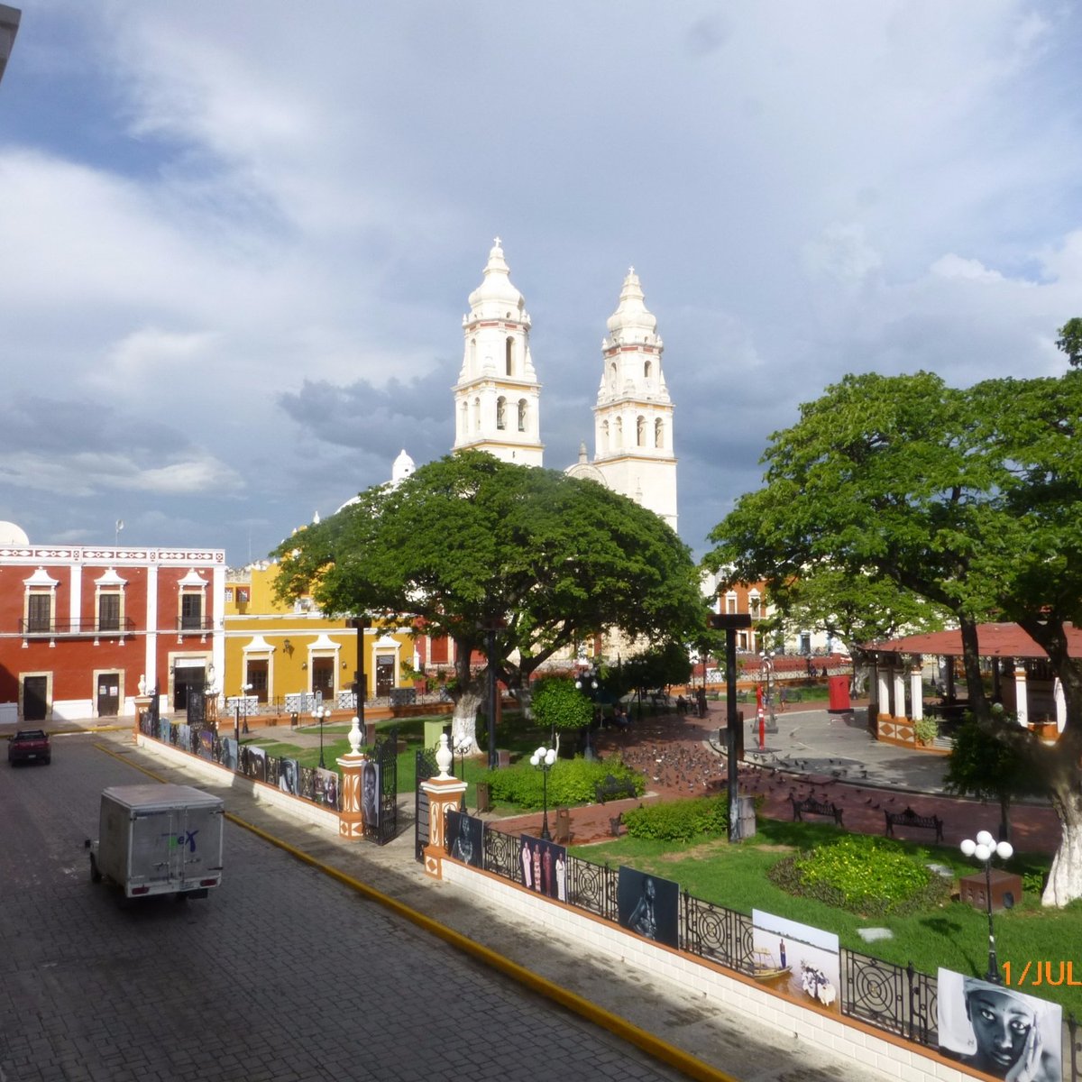 PLAZA DE LA INDEPENDENCIA CAMPECHE MEXICO