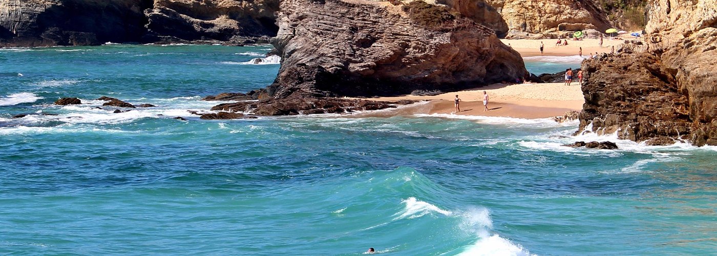 Carvalho beach, Porto covo, Portugal