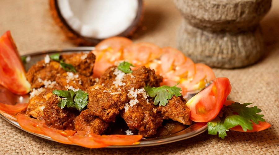 Chicken malvani sukka