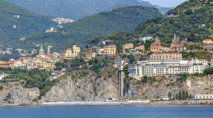Panoramica dal mare