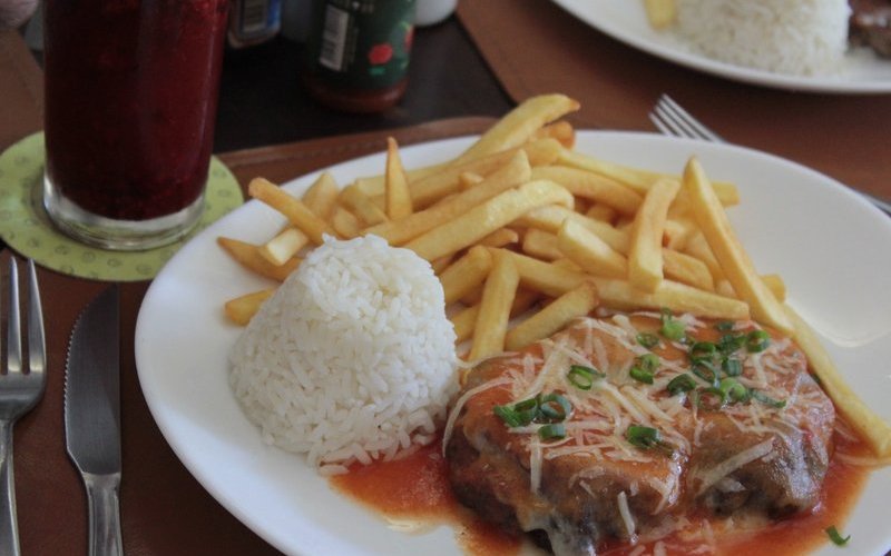 Almoço servido diariamente