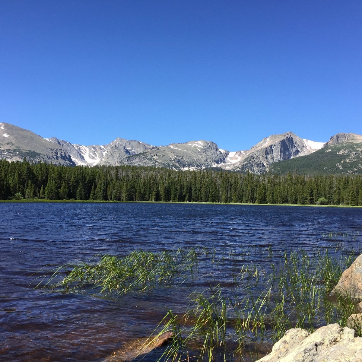 Bierstadt Lake, Bierstadt Lake Trail, Rocky Mountain National Park ...