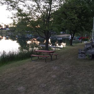 A nice clean campground near Grand Rapids.  Within walking distance to many restaurants.