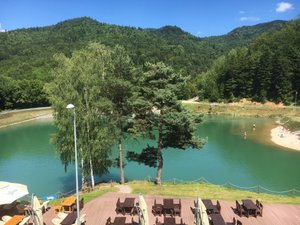 Salamandra Resort Hotel in Hodrusa Hamre, image may contain: Scenery, Nature, Outdoors, Water