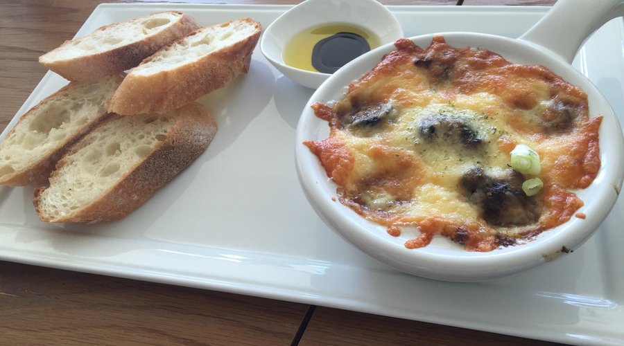 Wow! Escargot for breakfast!