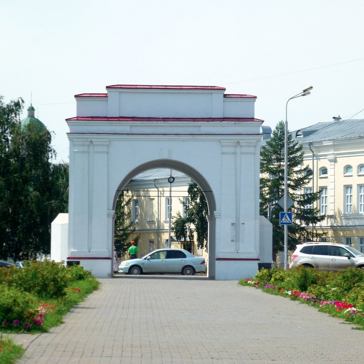 Тарские ворота омской крепости