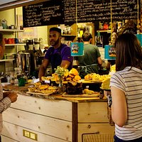 The quirky Birds Nest Cafe