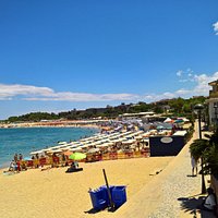 Vista dai tavoli