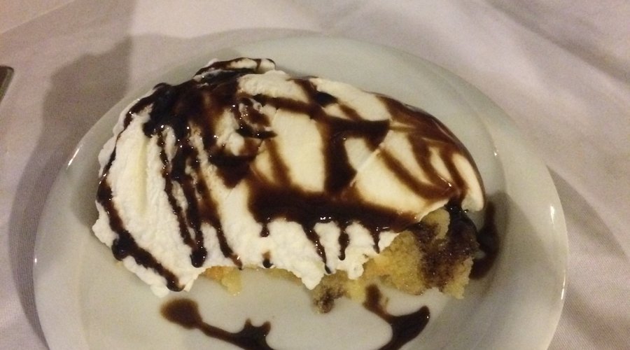Complimentary dessert