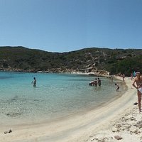 cala sabina, water flat like a mirror