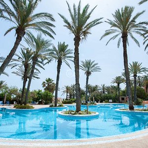The Outdoor Pool at the Hotel El Ksar