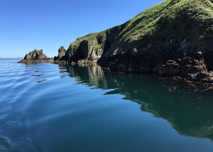 Arriving at Cape Clear Island