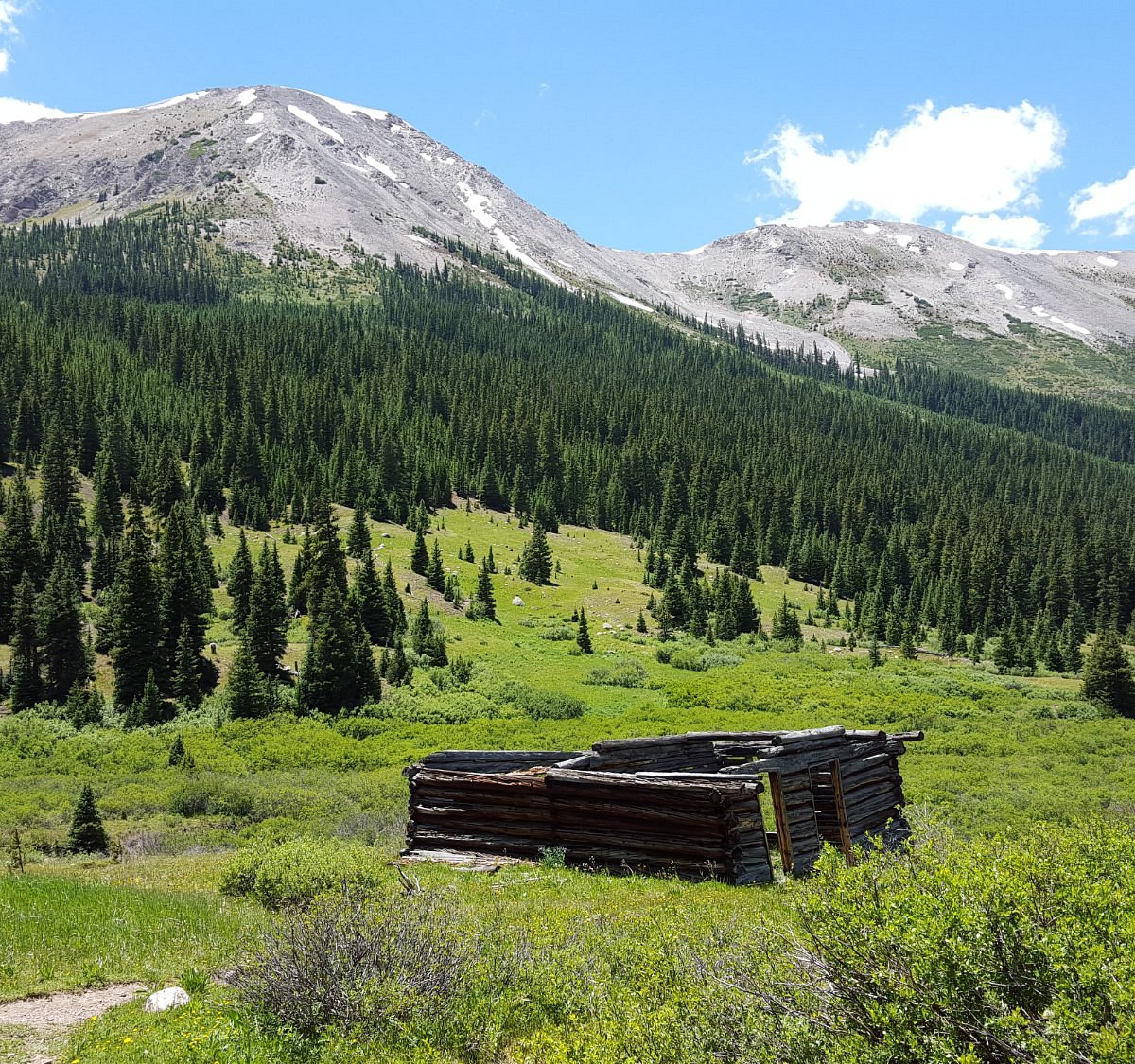 ghost town on independence pass