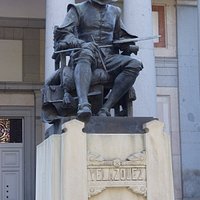 Diego Velazquez Statue in Madrid