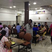 Inside the restaurant
