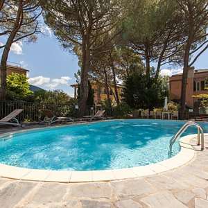 The Outdoor Pool at the Hotel Villa Adriana