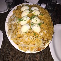 A Chicken Biryani Plate for a Family.