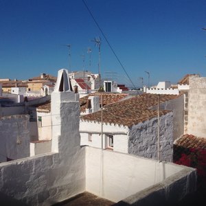 View from the roof terrace