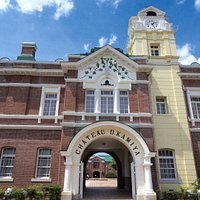 明治中期に建てられたレンガ造りの施設が素敵