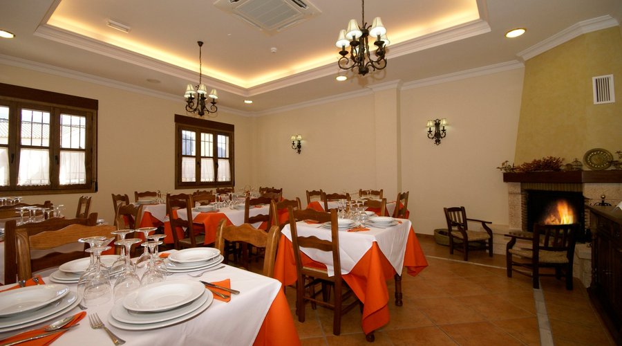 Salón chimenea
