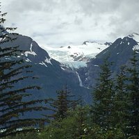 View from Trail of Rainbow Glacier