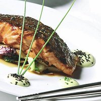 Salmón a la crema