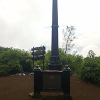 The monument on the top of Mt. Panderman