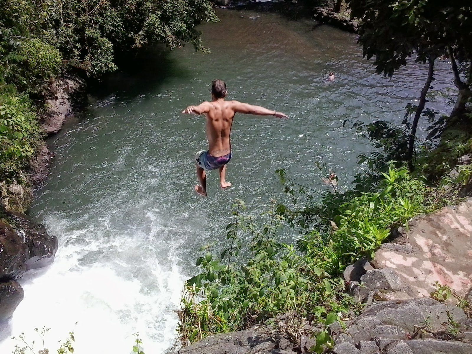 Sambangan waterfall deals trekking