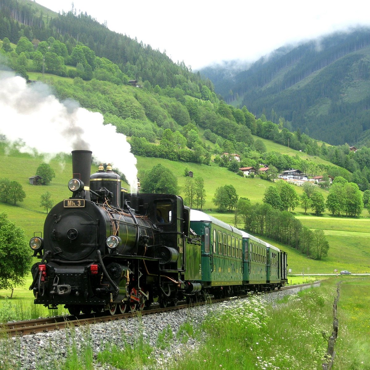 Steam train, Brasil, One of the last steam train linking Te…