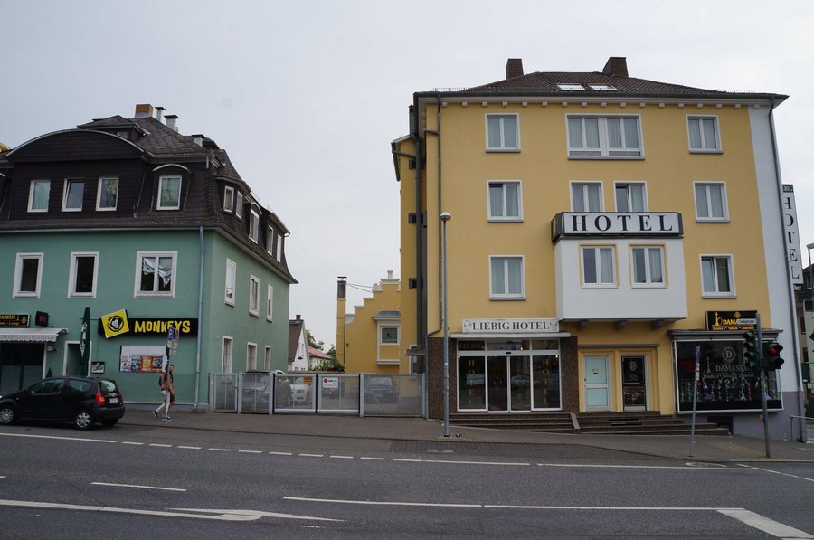 front of hotel liebig