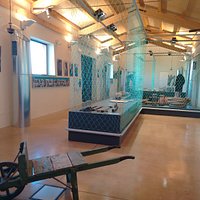 Museo della Tonnara di Stintino allestimento con le reti
