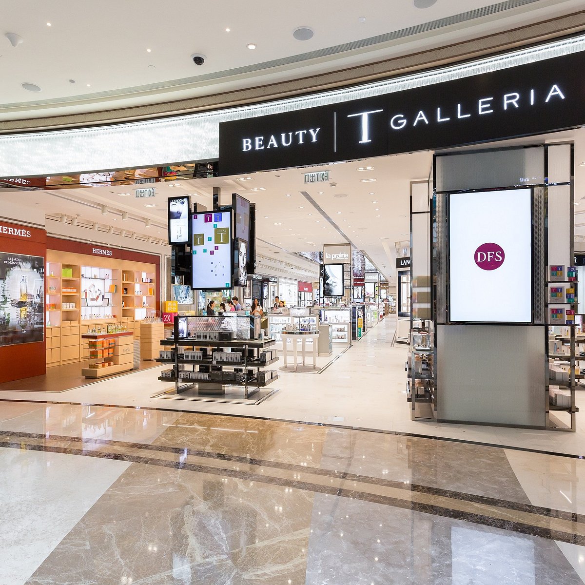 Shopping itineraries in T Galleria Beauty by DFS(Galaxy Macau) in