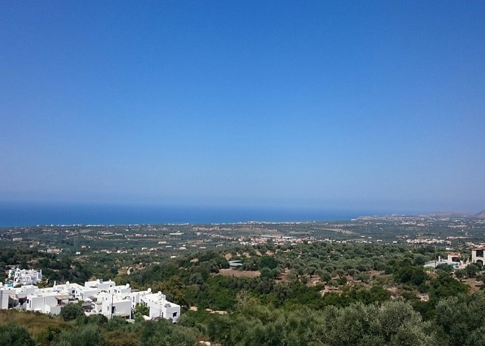 Beautiful view from the hill in Adelianos Kampos.