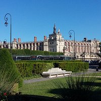 Château vu de la mairie