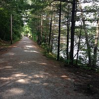 This is a beautiful trail for walking, running and biking. Great for taking pictures and I saw a
